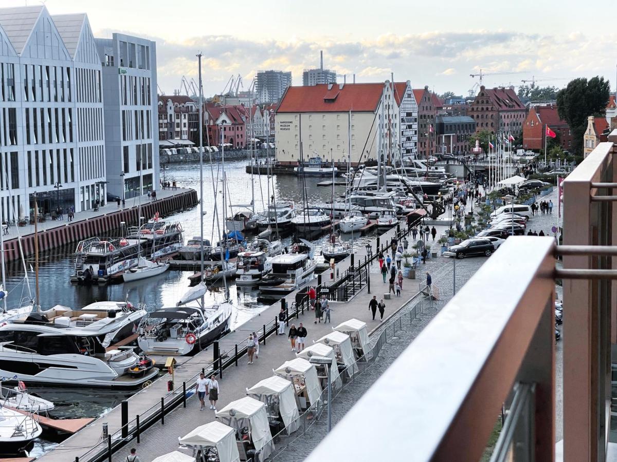Waterlane W Oknami Na Rzeke - Marina View - Comfy Apartments Gdańsk Exterior foto