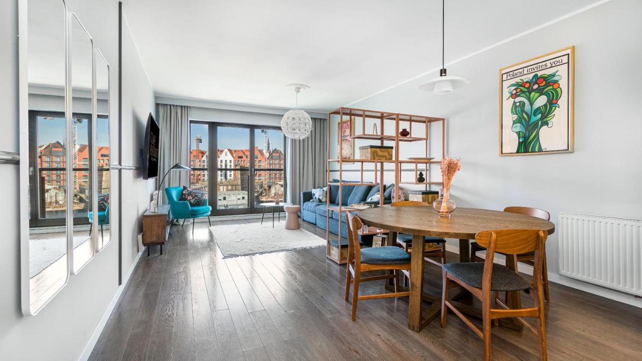 Waterlane W Oknami Na Rzeke - Marina View - Comfy Apartments Gdańsk Exterior foto